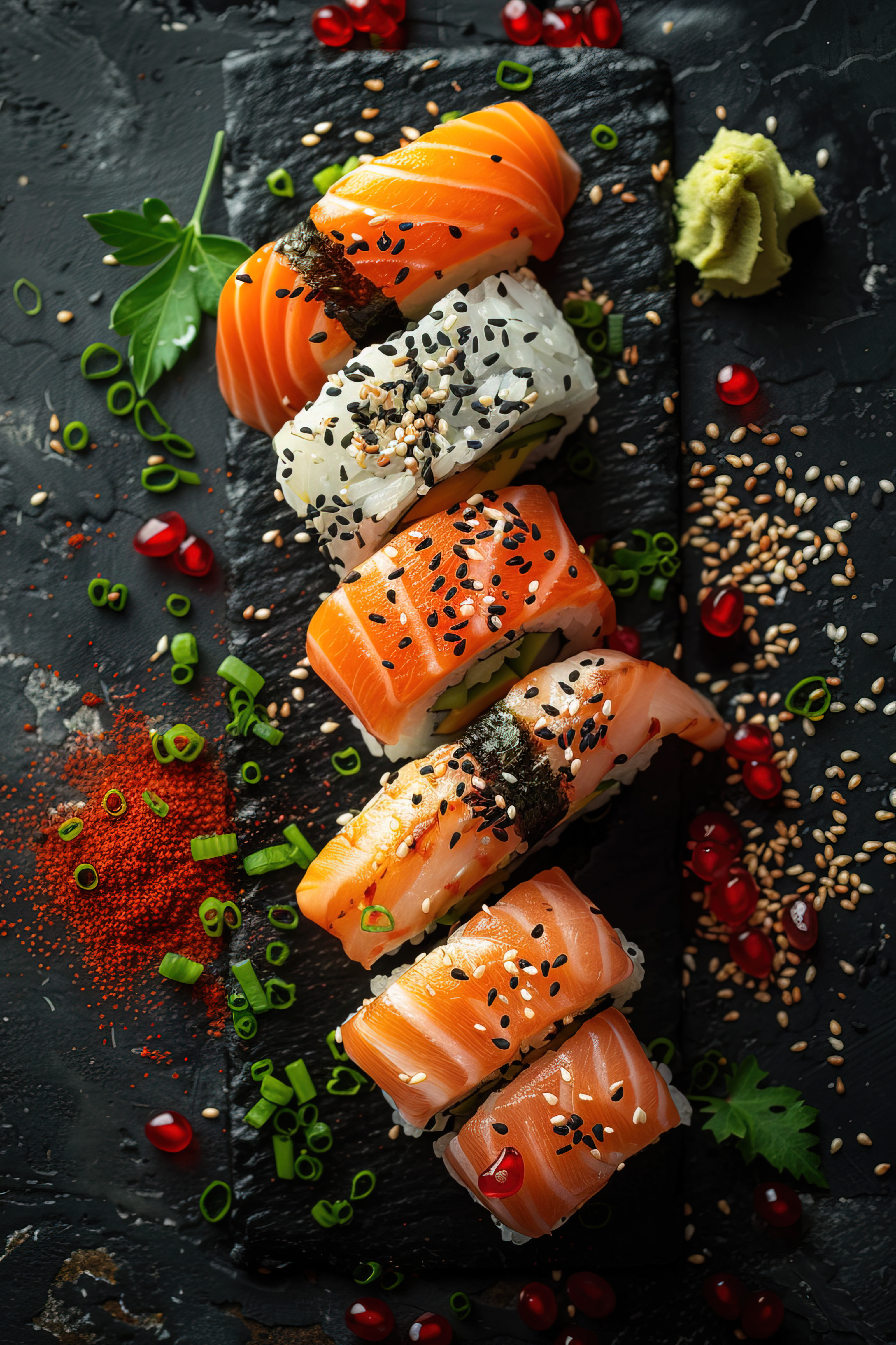 [Sashimi świeża ryba]